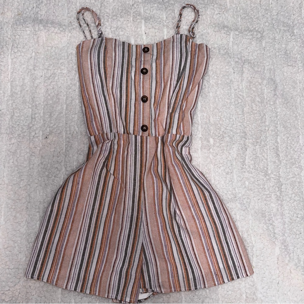 Striped Romper
